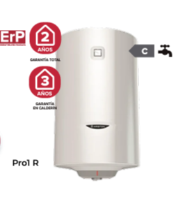 ARISTON TERMO ELECTRICO PRO1R 80L V ES EU